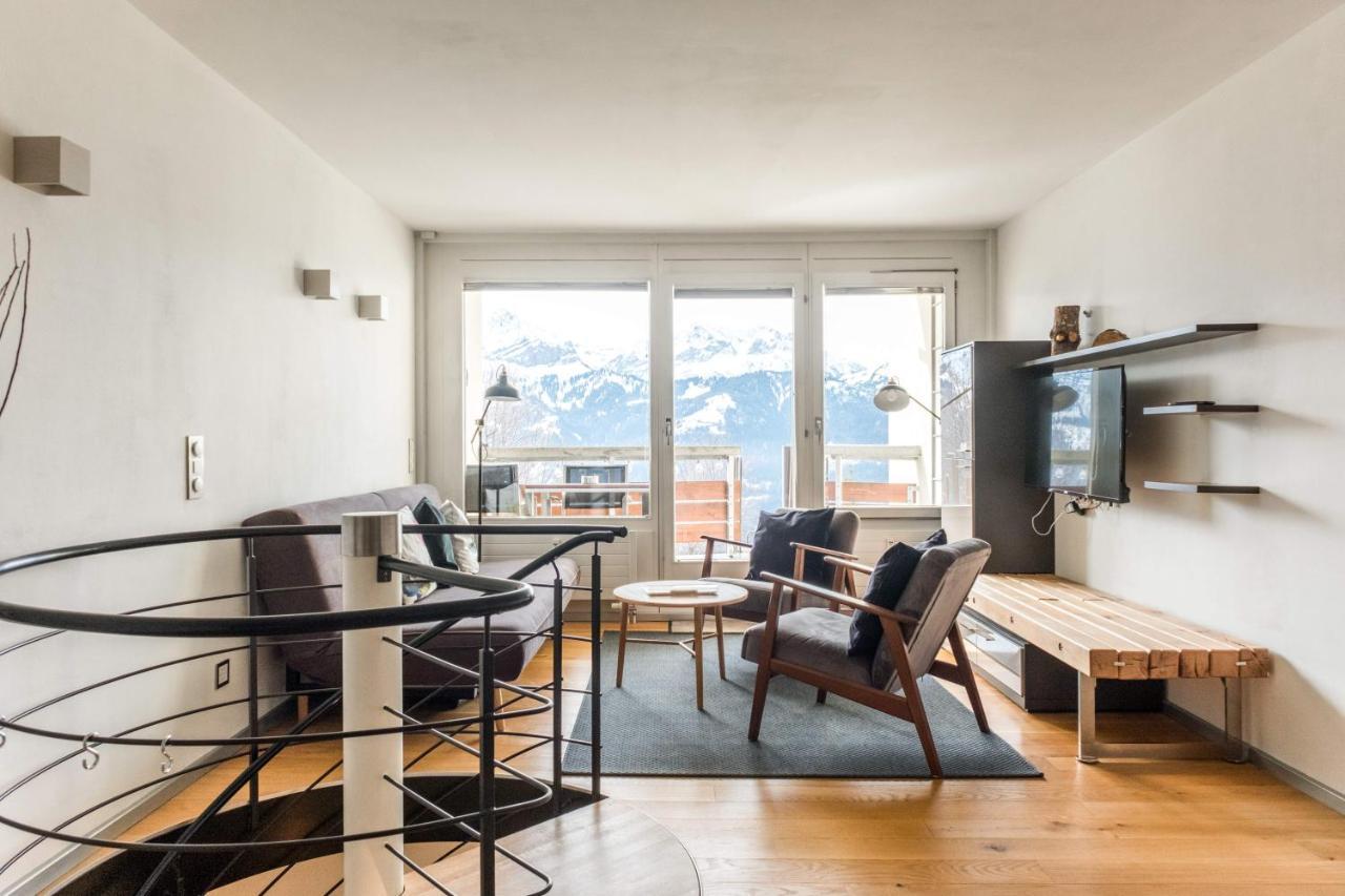 Apartment Alpenrose 2.5 Mit Mitbenutzung Spa & Wellness - Griwa Rent Ag 베아텐베르크 외부 사진