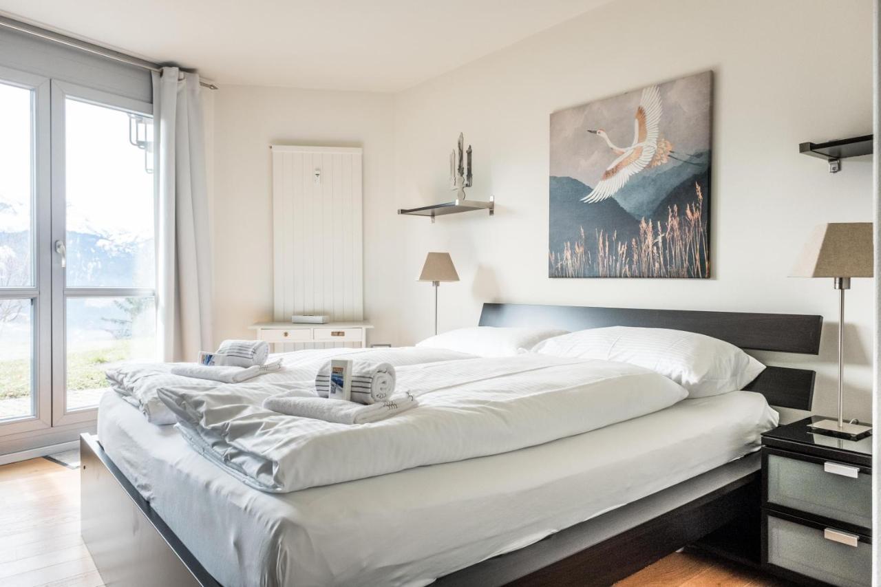 Apartment Alpenrose 2.5 Mit Mitbenutzung Spa & Wellness - Griwa Rent Ag 베아텐베르크 외부 사진